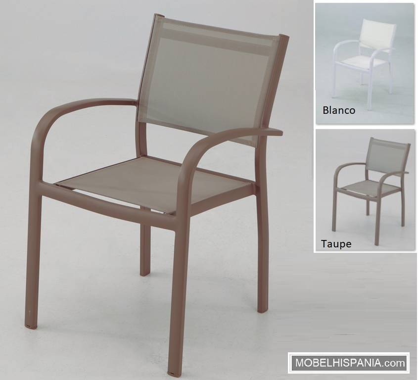 1036T Sillon aluminio taupe 3