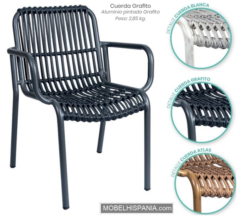 4901 sillon aluminio grafito 2 1