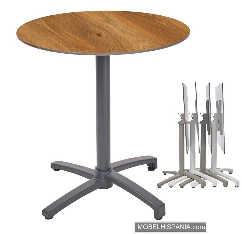 KOS mesa R antracita roble oscuro