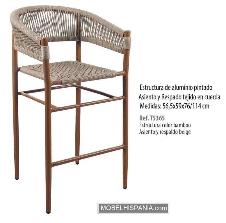 T5365 taburete beige 2