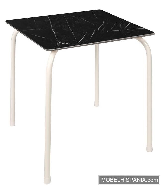 RODAS blanca marmol negro