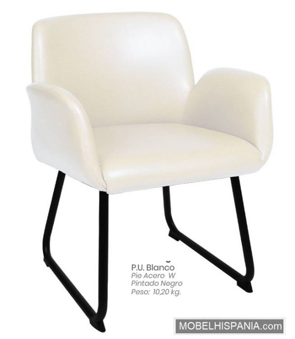 6638P sillon blanco