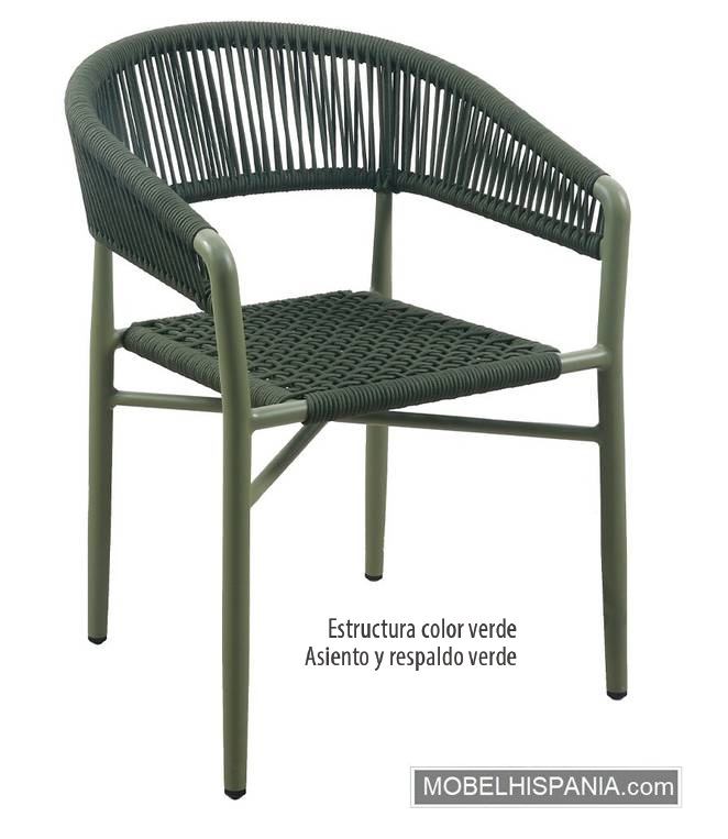 5365V sillon lapa verde