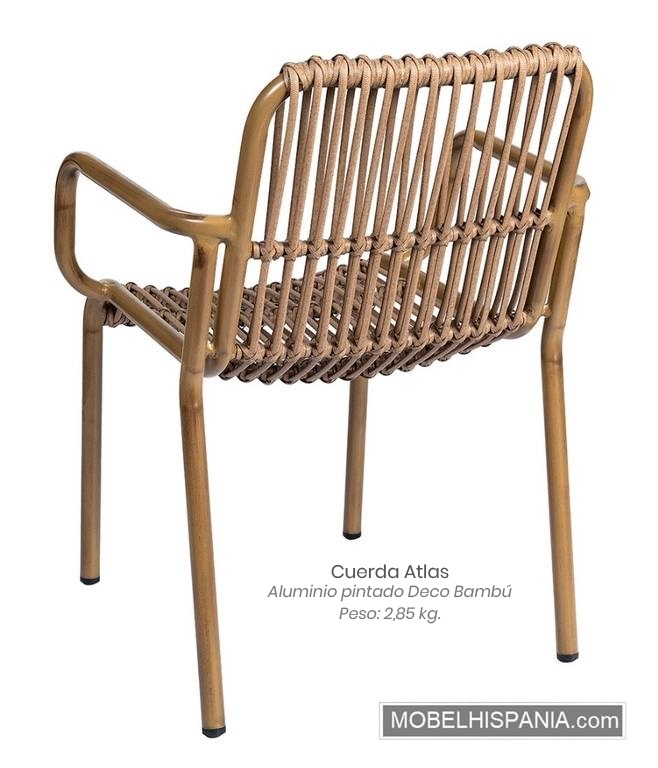 4901 sillon aluminio deco bambu 1 1