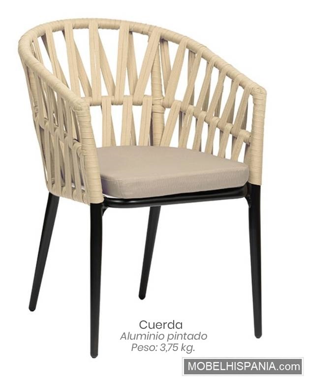 4100 sillon negro crema