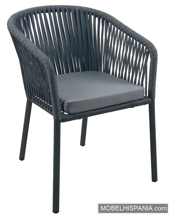 5366A sillon tuka gris