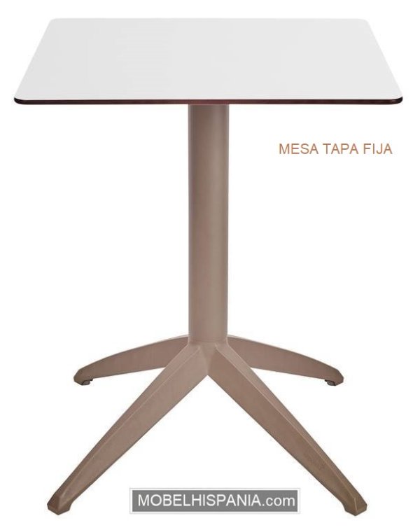 QUATRO FIX taupe blanco