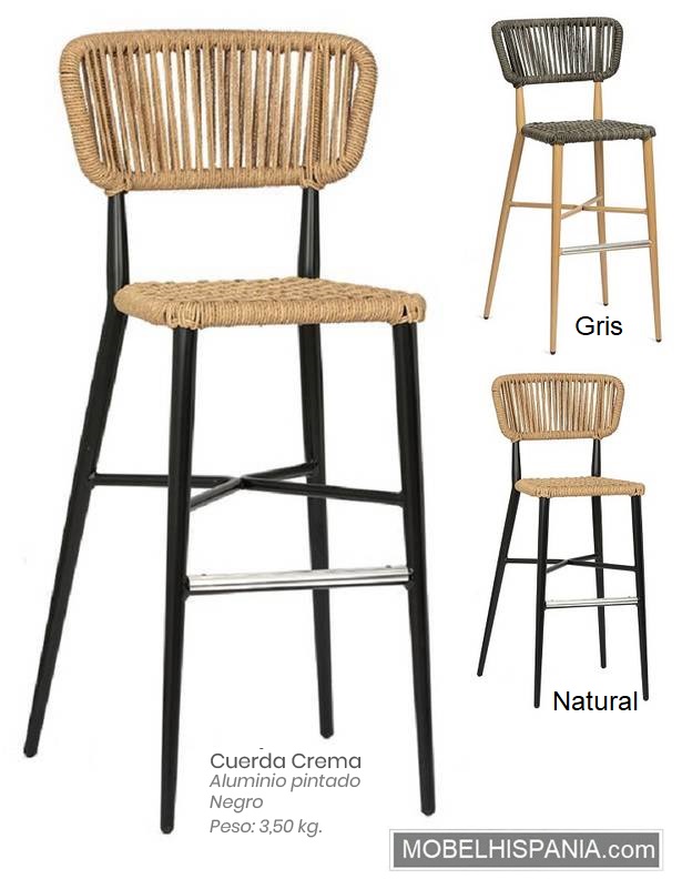 3200 taburete natural w