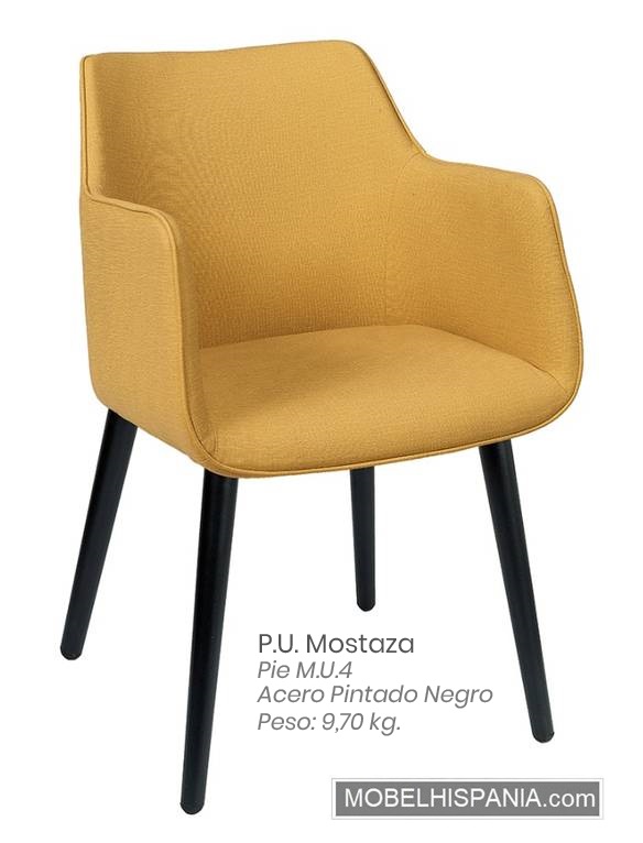 6729 sillon mostaza