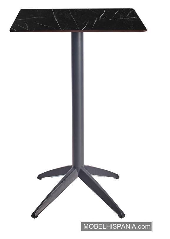 QUATRO HIGH C antracita marmol negro