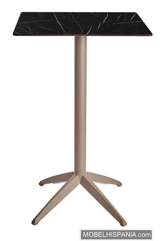 QUATRO HIGH C taupe marmol negro