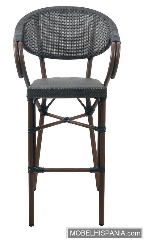 T6357 taburete guam gris