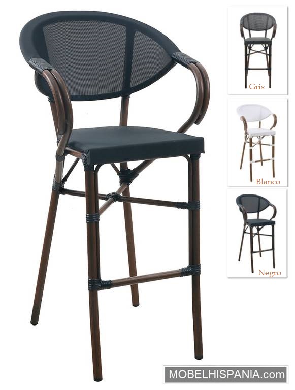 T6357N taburete antracita