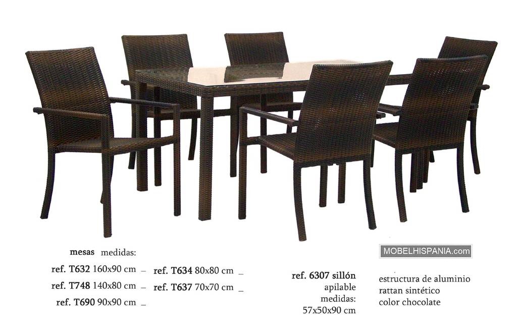 6307 sillon alu chocolate 2