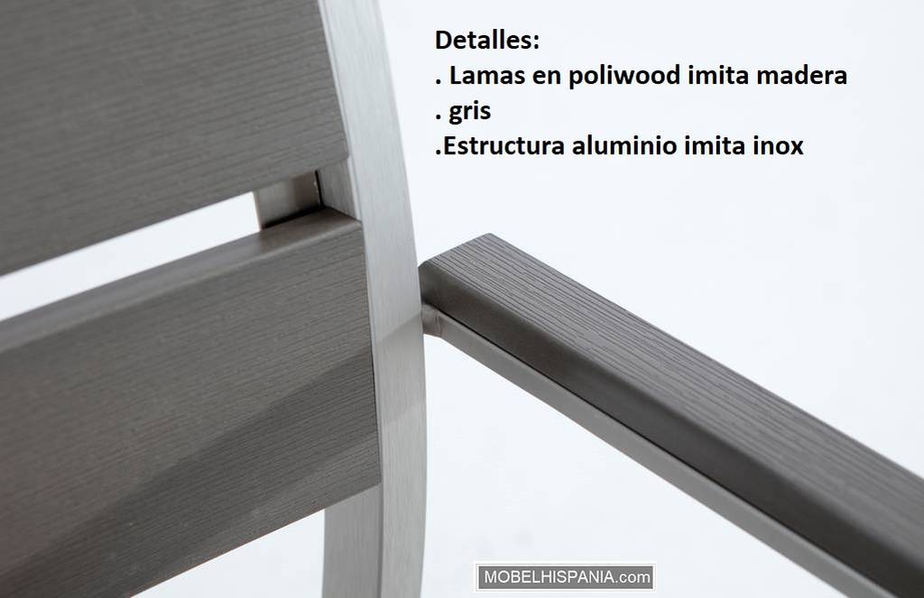 7786-sillon-aluminio-poliwood 7786 sillon aluminio poliwood