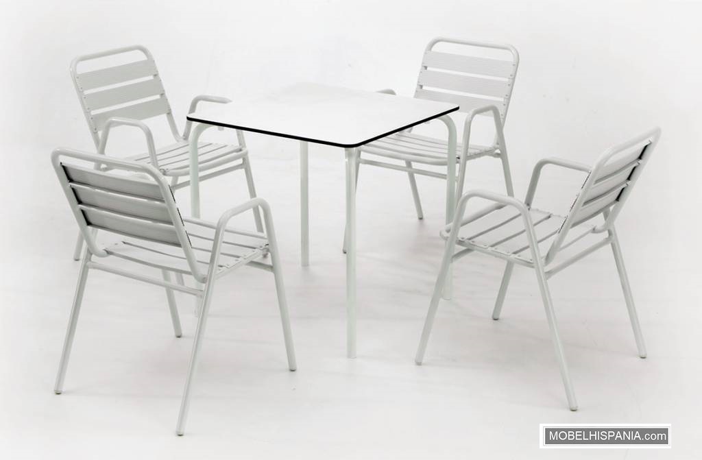 1120A sillon aluminio blanco 2