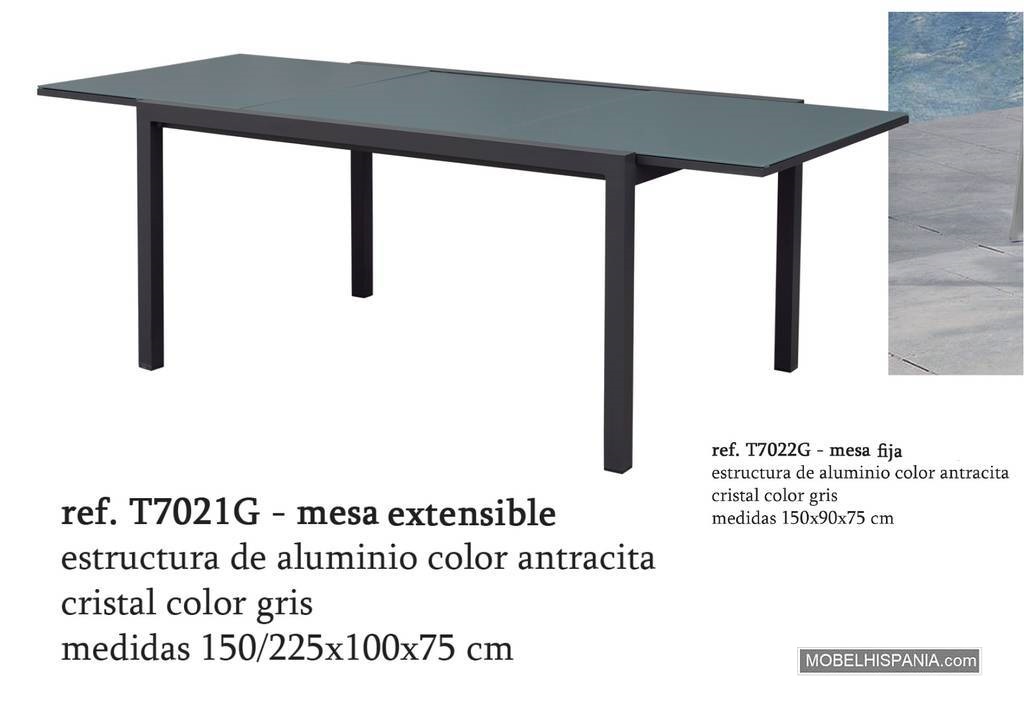 7022 Sillon alu negro 1
