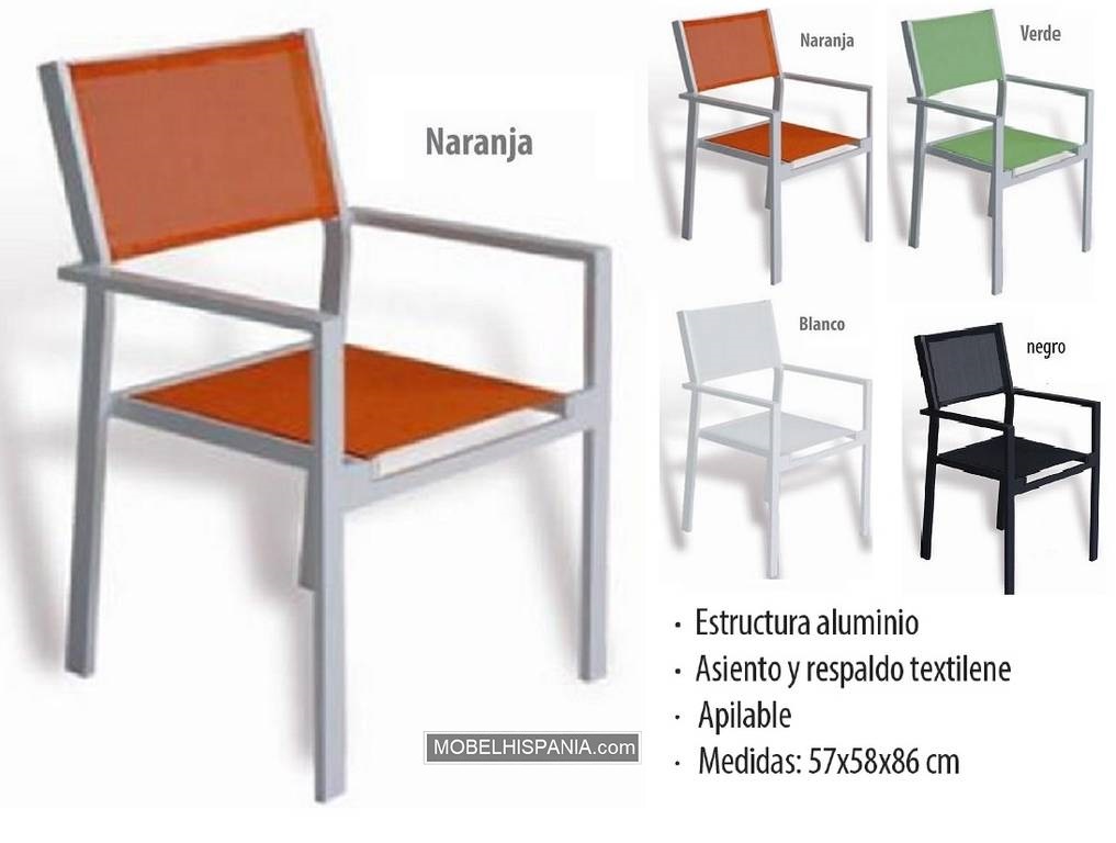6323 sillon alu naranja 1