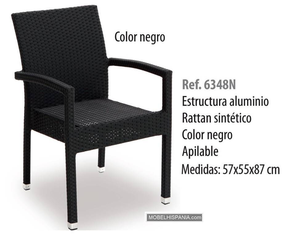 6348N sillon negro 1