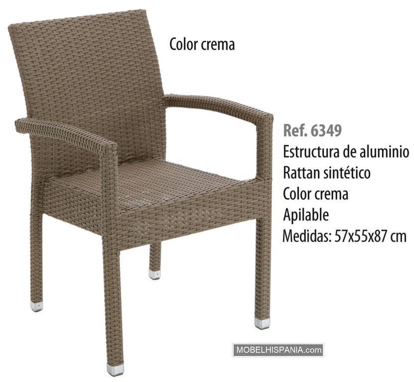 6349C sillon crema 1
