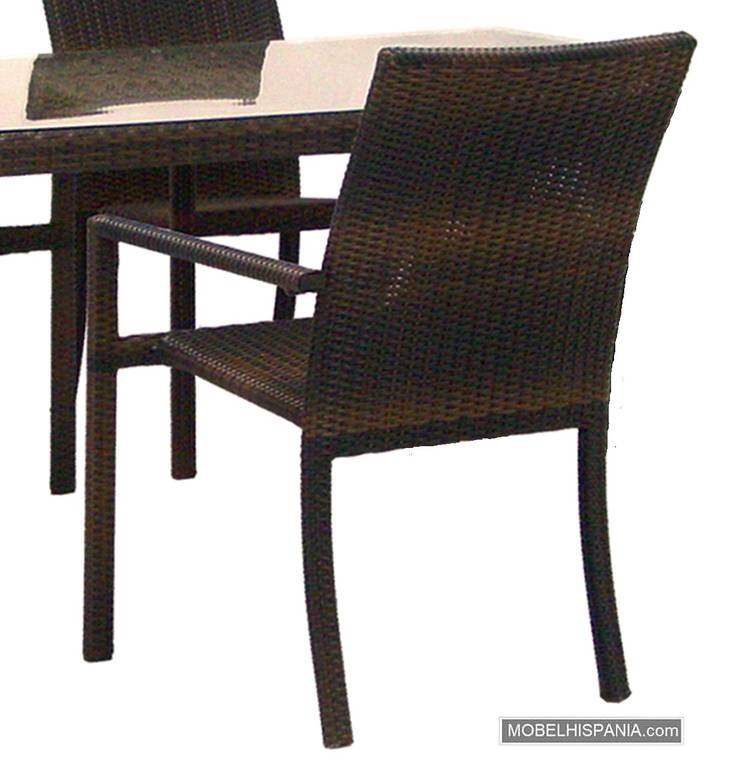 6307 sillon alu chocolate 3