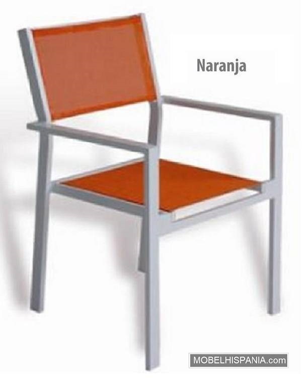 6323 sillon alu naranja