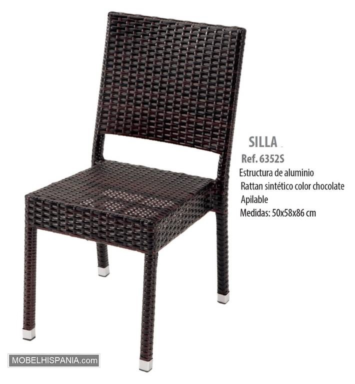6352S-Silla-rattan-chocolate-1 6352S Silla rattan chocolate 1