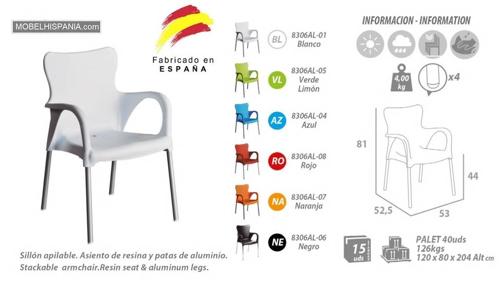 4126 mesa apilable 3