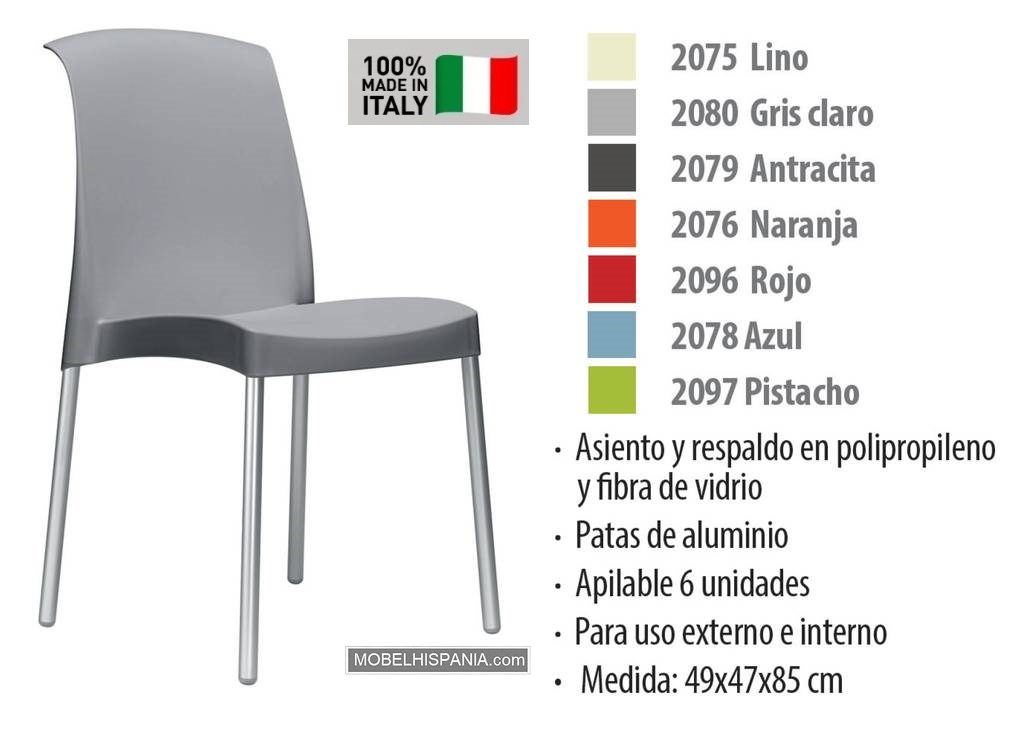2075 silla ficha