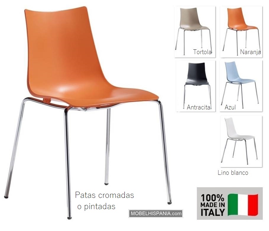 2615 silla naranja w