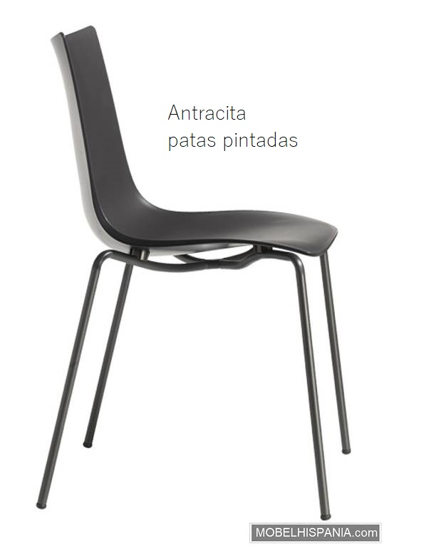 2615 silla pintada antracita