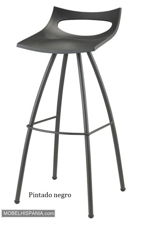 2291 taburete antracita pintado