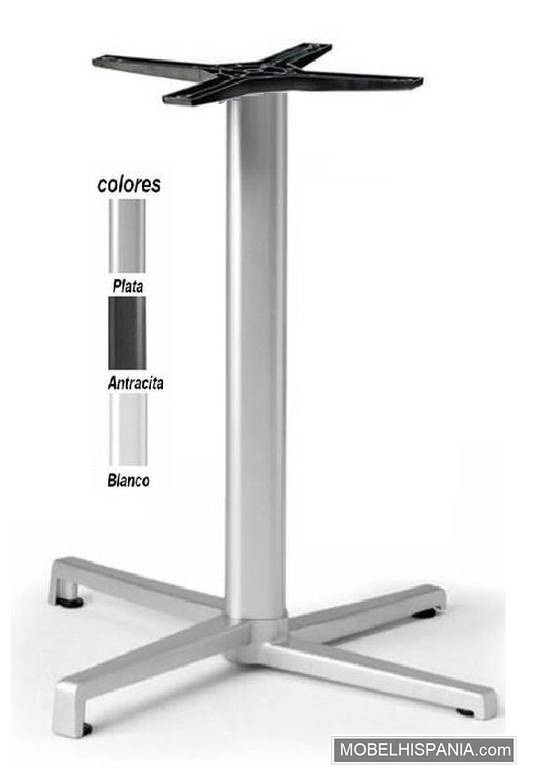 5140-pie-aluminio-plata 5140 pie aluminio plata