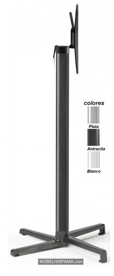 5165-pie-alto-antracita 5165 pie alto antracita