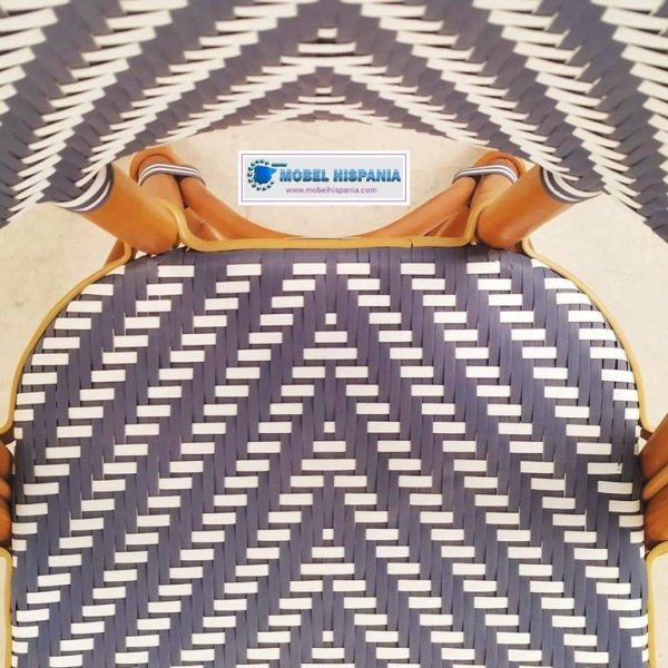 NICOL silla rattan azul4