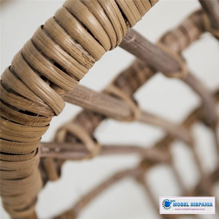 PERALI Silla rattan metal 3