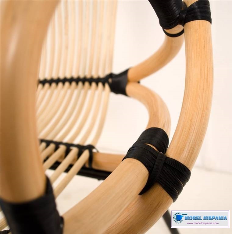 MECA Sillon bambu metal 2