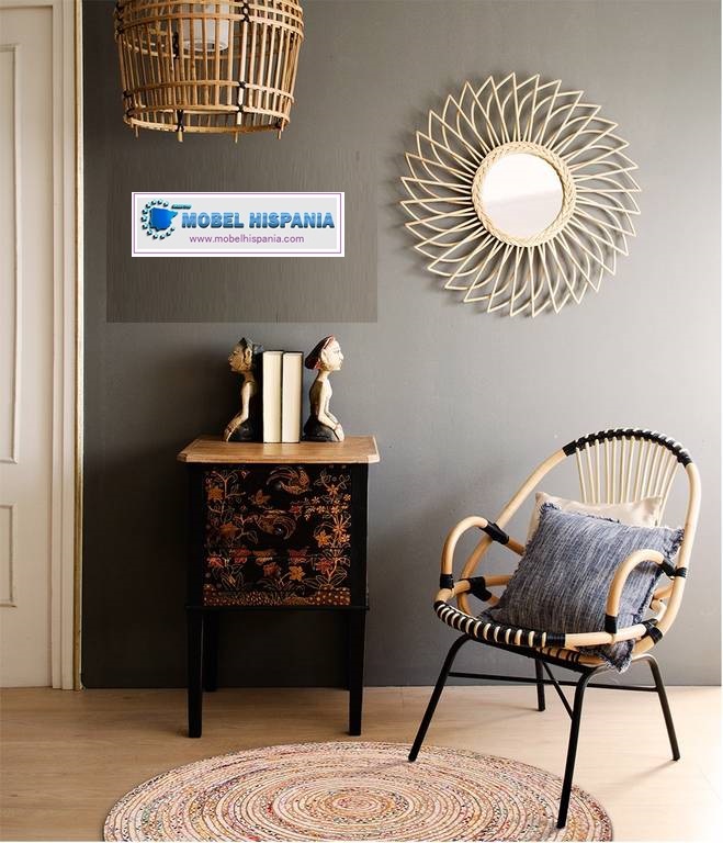 MECA Sillon bambu metal 4