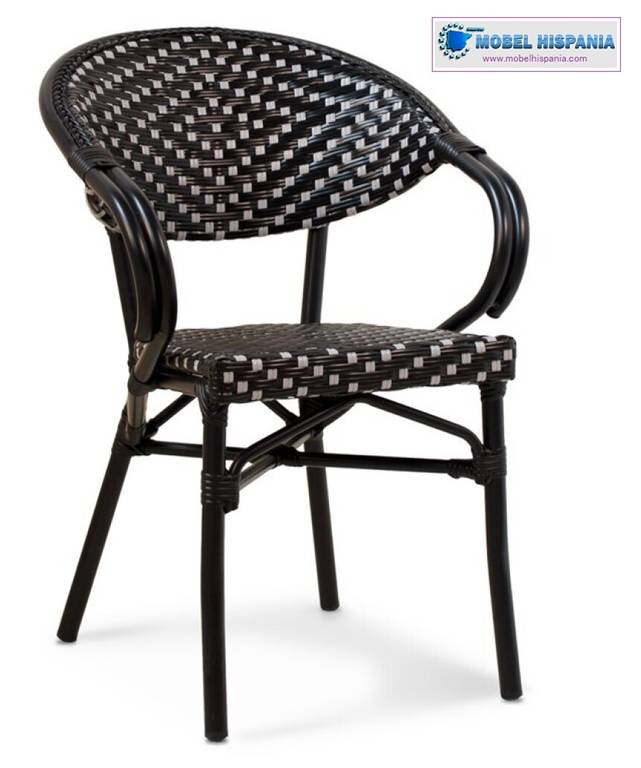 alba sillon alu rattan6