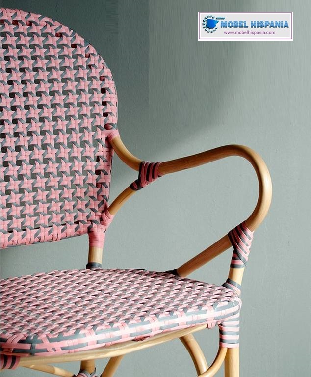 ROMA Sillon aluminio rattan.4