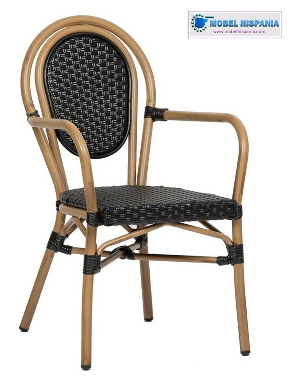 DANTES-sillon-aluminio-negro1 DANTES sillon aluminio negro1