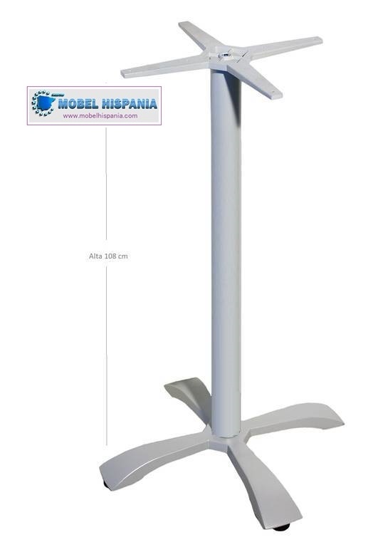 416 pie alto aluminio
