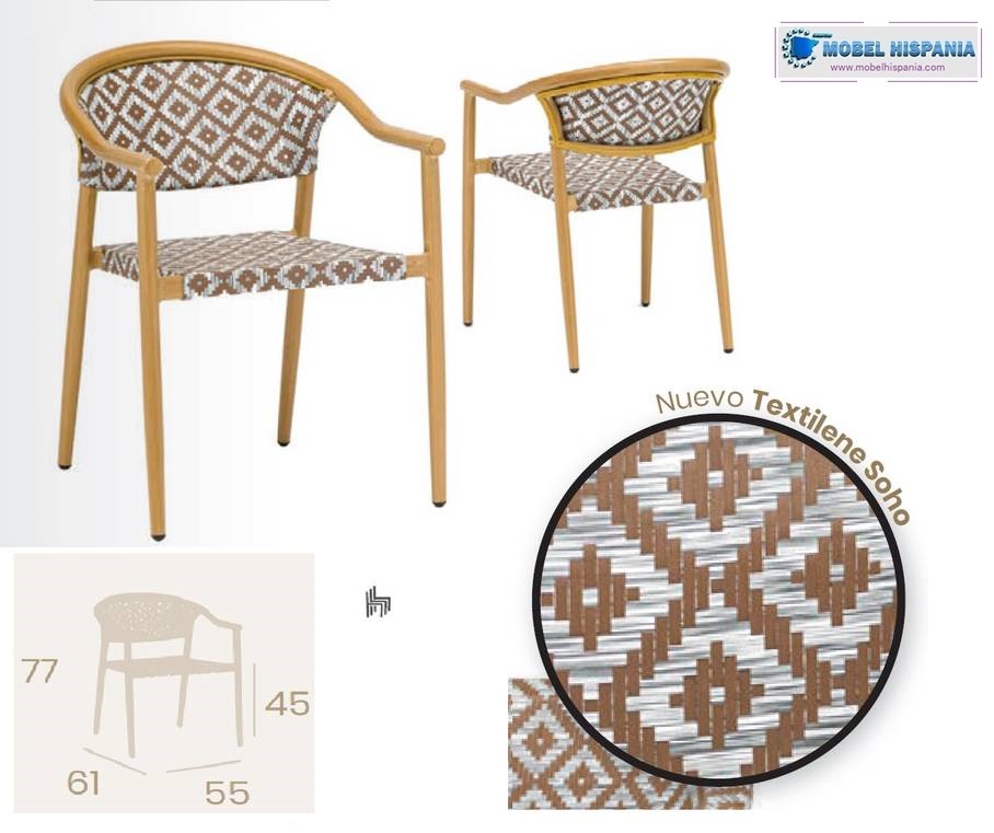 2800 sillon aluminio textilene 2