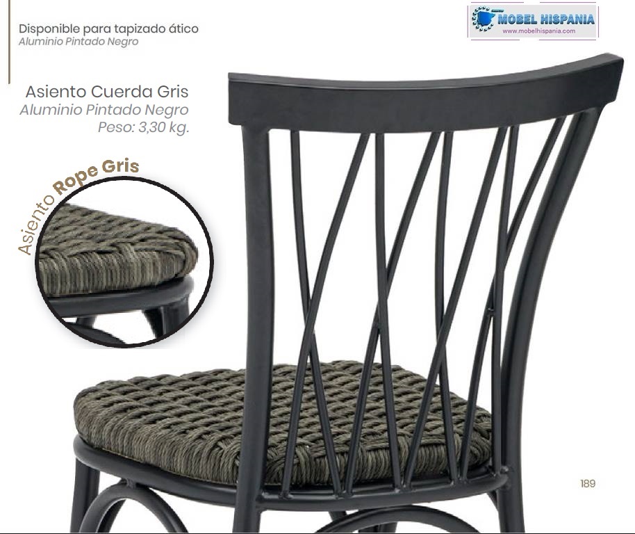 168-silla-negra-cuerda-gris 168 silla negra cuerda gris
