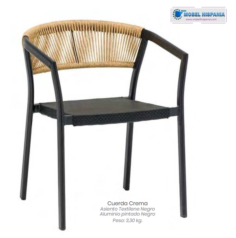 3900 sillon aluminio cuerda 3