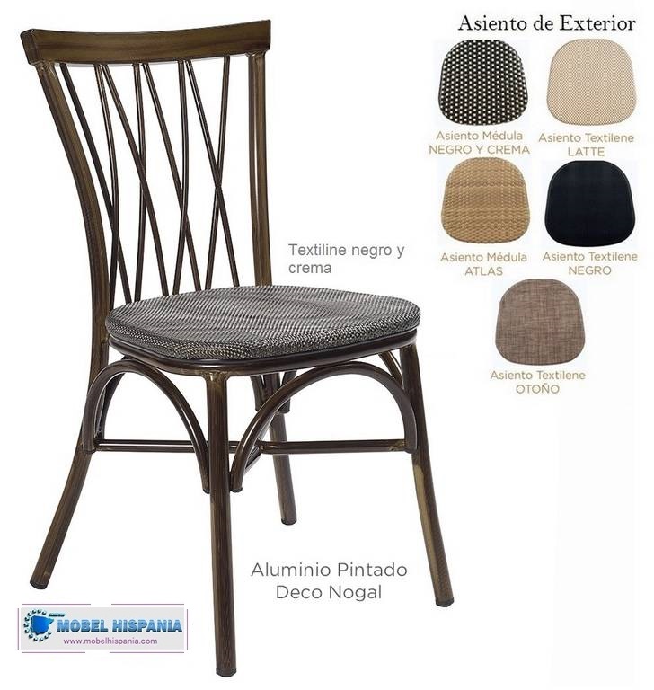 168-silla-deco-nogal-asinto-textilene-negro 168 silla deco nogal asinto textilene negro