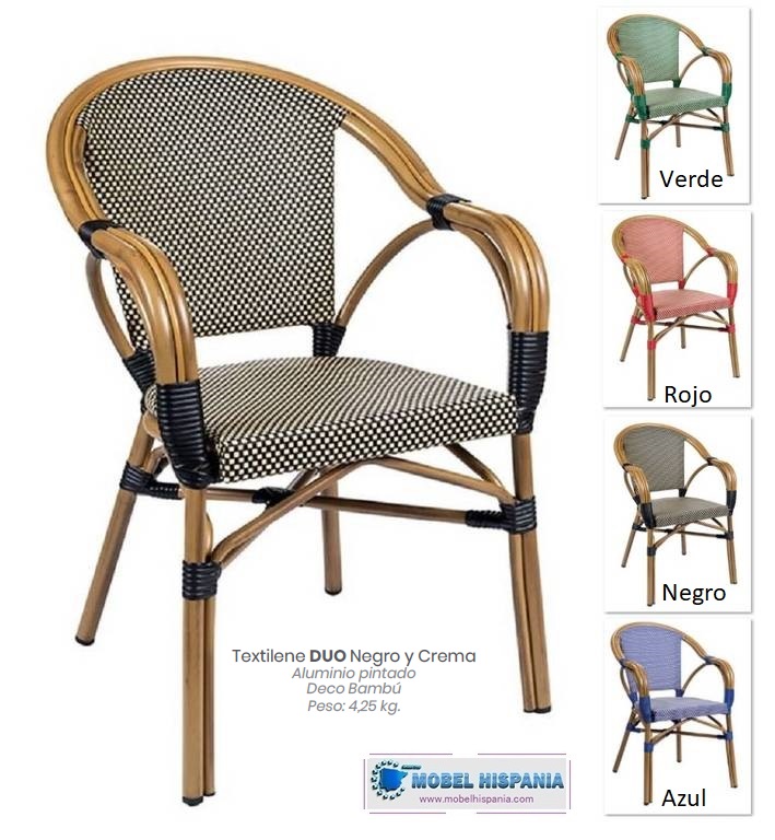 6060 sillon duo negro w