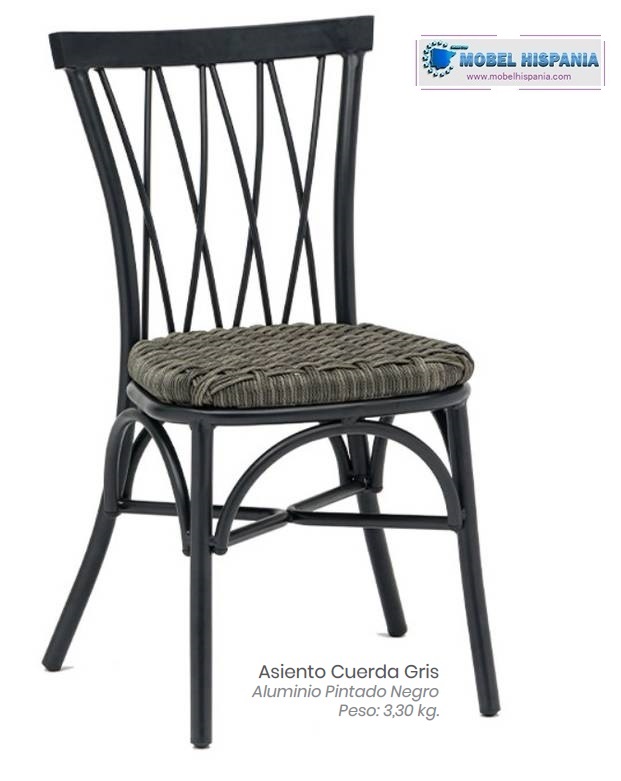 168-silla-negra-cuerda-crema-gris 168 silla negra cuerda crema gris