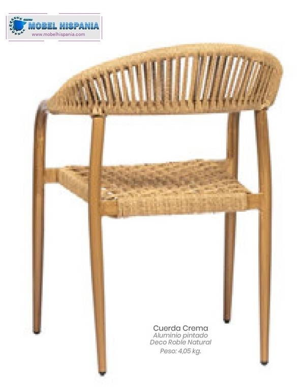 3600 Sillon roble cuerda 1