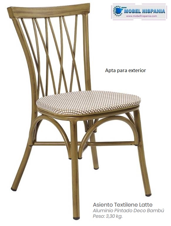 168 silla bambu latte